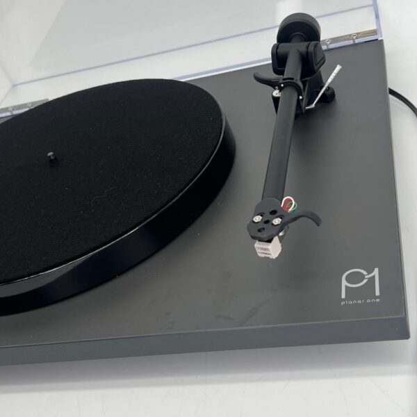 Rega Planar 1 Turntable With Carbon Cartridge Pre-Owned Arm View, Available at Loud and Clear Glasgow, Scotland, U.K.