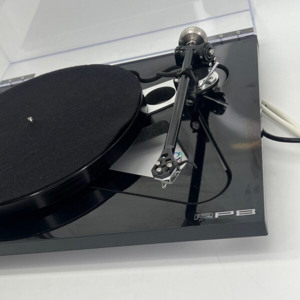 Rega RP8 Turntable With Apheta 2 Black Pre-Owned Arm View, Available at Loud and Clear Glasgow, Scotland, U.K.