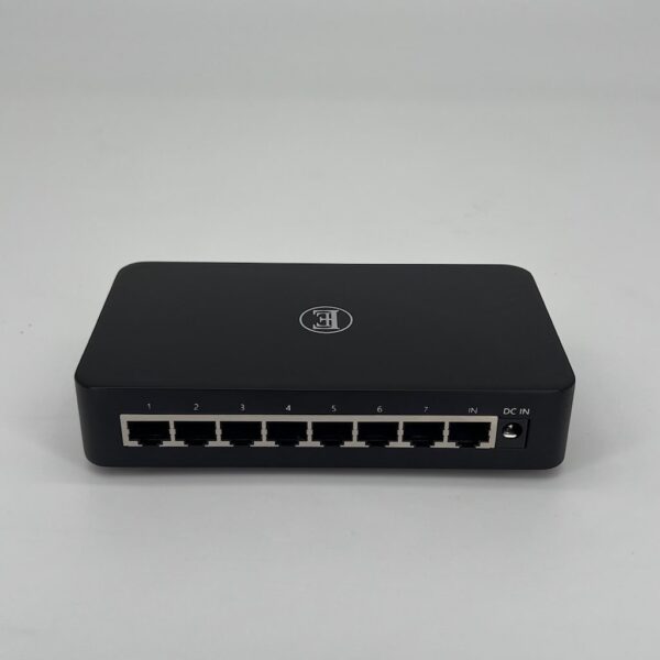 Chord Company English Electric EE 8-switch Ethernet Switch Pre-Owned Rear View, Available at Loud and Clear Glasgow, Scotland, U.K.