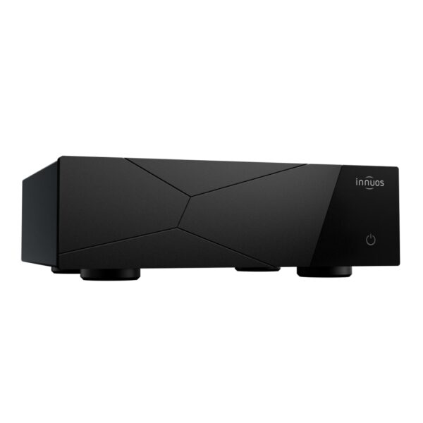 Innuos Stream 1 Music Streamer Server New Side View in loud and clear glasgow's showroom, scotland, uk