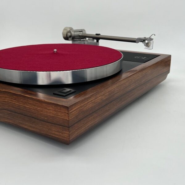 Linn LP12 Cocobolo Ekos SE Turntable Pre-Owned New L&C Special Build Plinth View, Available at Loud and Clear Glasgow, Scotland, U.K.