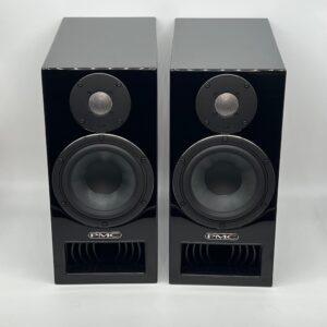 PMC twenty5.22i Standmount Speakers Gloss Black Open Box Front View, Available at Loud and Clear Glasgow, Scotland, U.K.