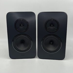 Rega Kyte Standmount Speakers Pre-Owned Front View, Available at Loud and Clear Glasgow, Scotland, U.K.