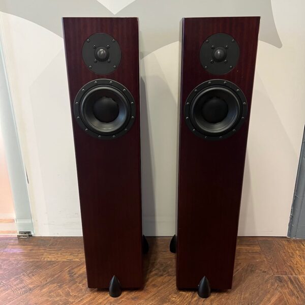 Totem Forest Floorstanding Speakers Pre-Owned Front vIew, Available at Loud and Clear Glasgow, Scotland, U.K.