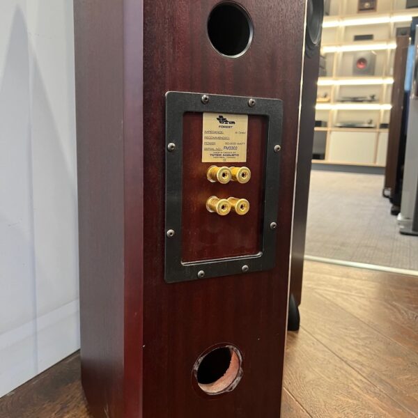 Totem Forest Floorstanding Speakers Pre-Owned Rear vIew, Available at Loud and Clear Glasgow, Scotland, U.K.