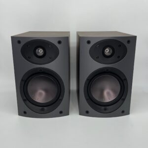 Mordaunt Short Aviano 1 Bookshelf Speakers Pre-Owned Front View, Available at Loud and Clear Glasgow, Scotland, U.K.