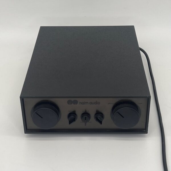 Naim Audio NAIT 2 Integrated Amplifier Pre-Owned Front View, Available at Loud and Clear Glasgow, Scotland, U.K.