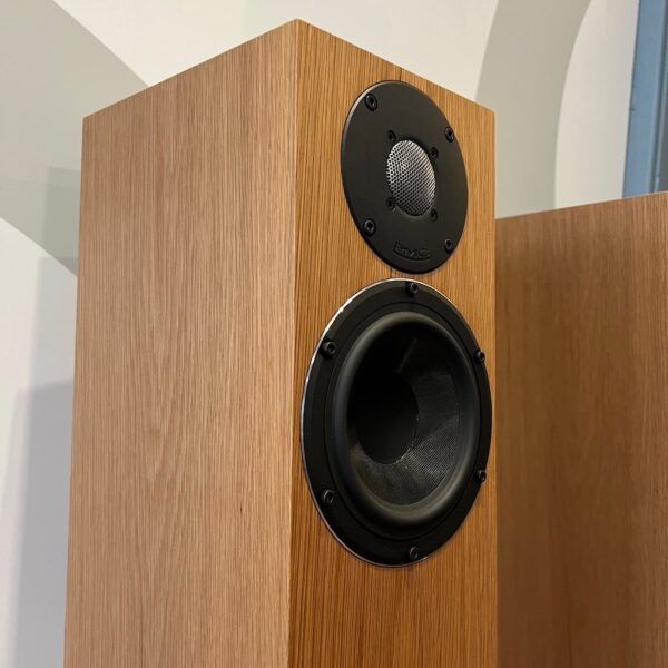 PMC 23i Passive Floorstanding Speakers Oak Pre-Owned Drive Unit View, Available at Loud and Clear Glasgow, Scotland, U.K.