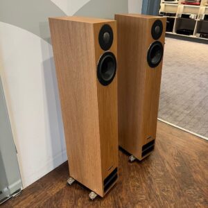PMC 23i Passive Floorstanding Speakers Oak Pre-Owned Side View, Available at Loud and Clear Glasgow, Scotland, U.K.
