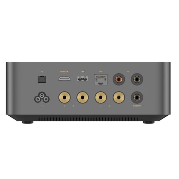 Wiim Amp Ultra Streaming Amplifier New Rear View, Available at Loud and Clear Glasgow, Scotland, U.K.