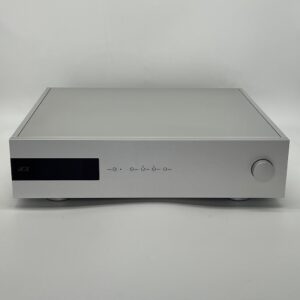 dCS Bartok Non-Apex Streaming DAC Silver Pre-Owned Front View, Available at Loud and Clear Glasgow, Scotland, U.K.