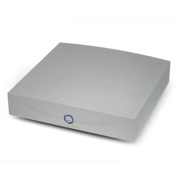 Linn Klimax Radikal Power Supply for LP12 Silver New Angle View, Available at Loud and Clear Hi-Fi, Glasgow, Scotland, UK