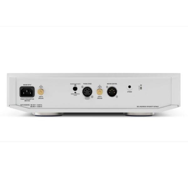 Linn Klimax Radikal Power Supply for LP12 Silver New Rear View, Available at Loud and Clear Hi-Fi, Glasgow, Scotland, UK