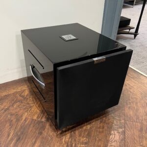 REL Acoustics Carbon Special Subwoofer Ex-Demonstration Front View, Available at Loud and Clear Glasgow, Scotland, U.K.