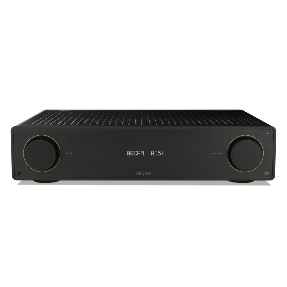 Arcam A15+ Integrated Amplifier New Top View from loud and clear glasgow, scotland, uk