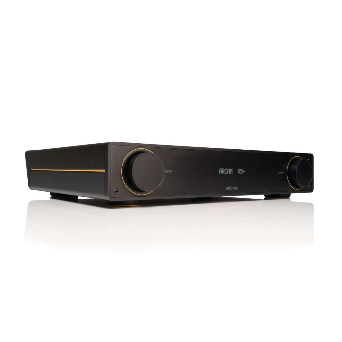 Arcam A5+ Integrated Amplifier New Side View from loud and clear glasgow, scotland, uk