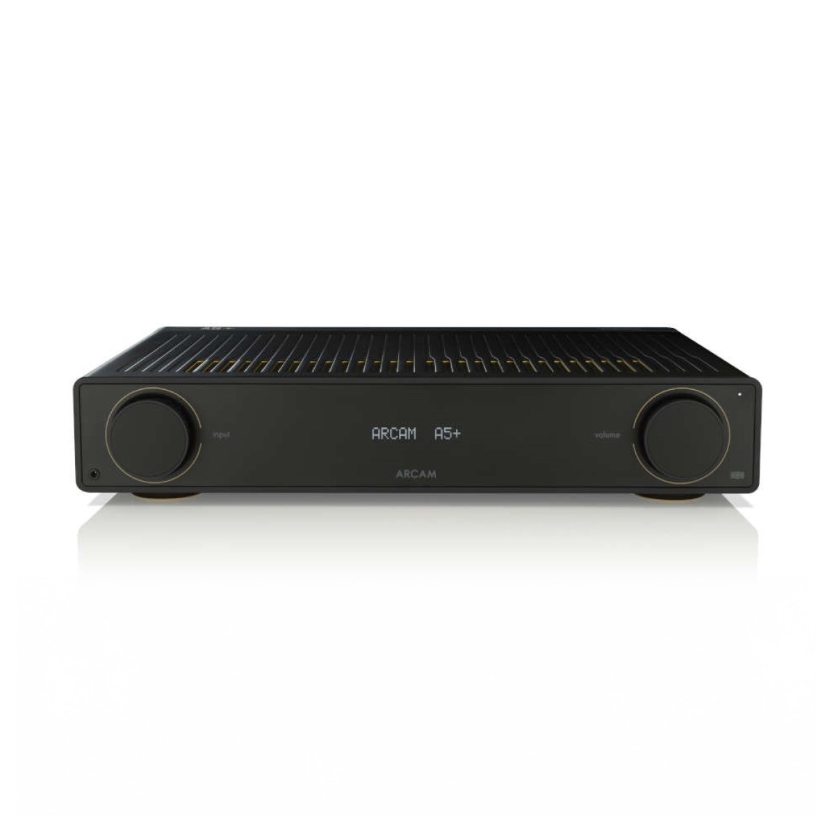Arcam A5+ Integrated Amplifier New Top View from loud and clear glasgow, scotland, uk
