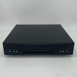 Linn Akurate DS 1 Music Streamer Black Pre-Owned Dynamik PS Front View, Available at Loud and Clear Glasgow, Scotland, U.K.