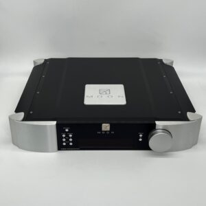 Moon 740P Preamplifier Two-Tone Pre-Owned Front View, Available at Loud and Clear Glasgow, Scotland, U.K.