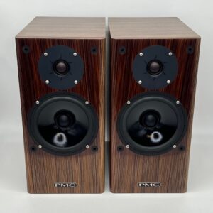 PMC TB2i Signature Standmount Speakers Pre-Owned Front View Grilles Off, Available at Loud and Clear Glasgow, Scotland, U.K.