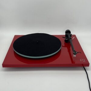 Rega Planar 2 Turntable with Carbon Cartridge Ex-Demonstration Front View, Available at Loud and Clear Glasgow, Scotland, U.K.