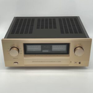 Accuphase E-650 Integrated Amplifier Pre-Owned Front View, Available at Loud and Clear Glasgow, Scotland, U.K.