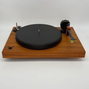 Project 2-Xperience SB Turntable Pre-Owned Front View Lid Off, Available at Loud and Clear Glasgow, Scotland, U.K.
