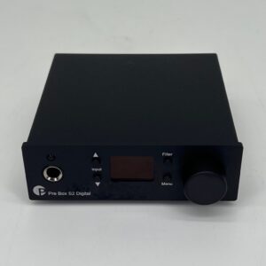 Project Pre Box S2 Digital Preamplifier Pre-Owned Front View, Available at Loud and Clear Glasgow, Scotland, U.K.