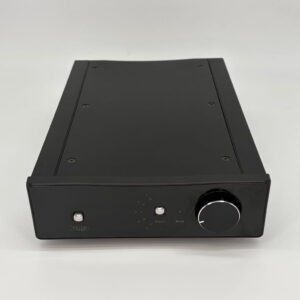 Rega Brio-R Integrated Amplifier Pre-Owned Front View, Available at Loud and Clear Glasgow, Scotland, U.K.