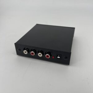 Rega Fono Mini A2D Mk2 Phono Preamplifier Front view Pre-Owned, Available at Loud and Clear Glasgow, Scotland, U.K.