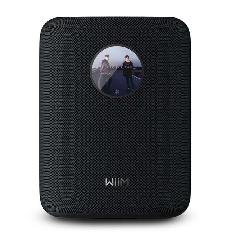 Wiim Sound Wireless Speaker New Front View Black, Available at Loud and Clear Glasgow, Scotland, U.K.