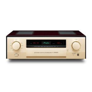 Accuphase C3900S Stereo Preamplifier New Front View, Available from Loud and Clear, Glasgow, Scotland. U.K.