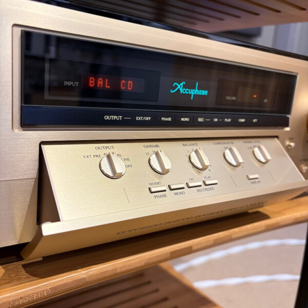 Accuphase C3900S Stereo Preamplifier New Lifestyle, Available from Loud and Clear, Glasgow, Scotland. U.K.