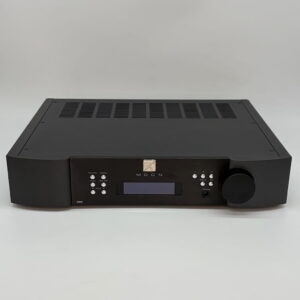 Moon 390 Streaming Preamplifier Ex-Demo Front View, Available at Loud and Clear Glasgow, Scotland, U.K.
