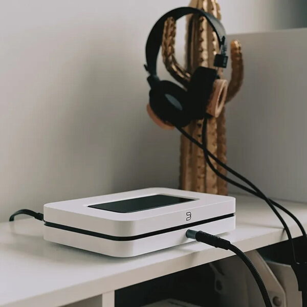 Bluesound Node 2024 Music Streamer White New Lifestyle 2 from loud and clear glasgow, scotland, uk