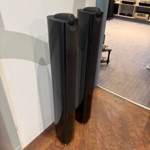 Bowers and Wilkins XT4 Floorstanding Speakers Pre-Owned Angle View, Available at Loud and Clear Glasgow, Scotland, U.K.
