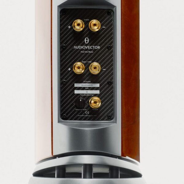 Audiovector R5 Arrete Floortsanding Loudspeakers African Mahogany Piano New Lifestyle 2, Available at Loud and Clear Glasgow, Scotland, U.K.