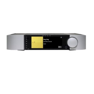 Moon 491 Streaming Preamplifier Compass New Front View Two Tone high-end luxury audio from scotland's finest hi-fi retailer, loud and clear glasgow, uk