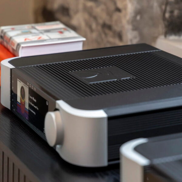 Moon 491 Streaming Preamplifier Compass New Lifestyle View Two Tone high-end luxury audio from scotland's finest hi-fi retailer, loud and clear glasgow, uk