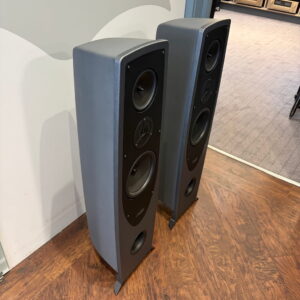 Rega Aya Floorstanding Speaker Ex-dem Angle View, Available at Loud and Clear Glasgow, Scotland, U.K.