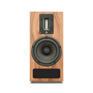 Kerr Acoustics K400 Bookshelf Speakers New View Front, high-end vinyl from loud and clear glasgow, scotland, uk