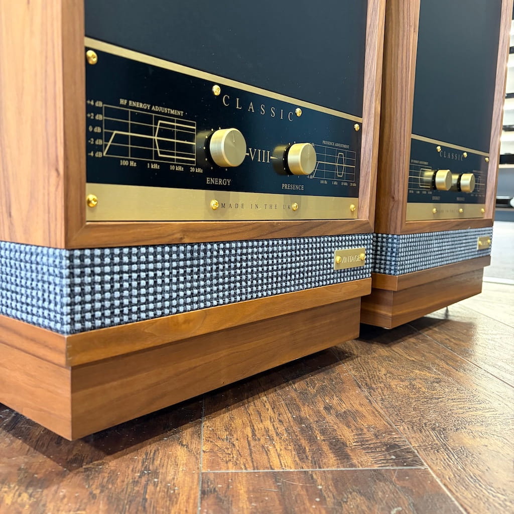 Fyne Audio Vintage Classic 8 Floorstanding Speakers Pre-Owned Dial View, Available at Loud and Clear Glasgow, Scotland, U.K.