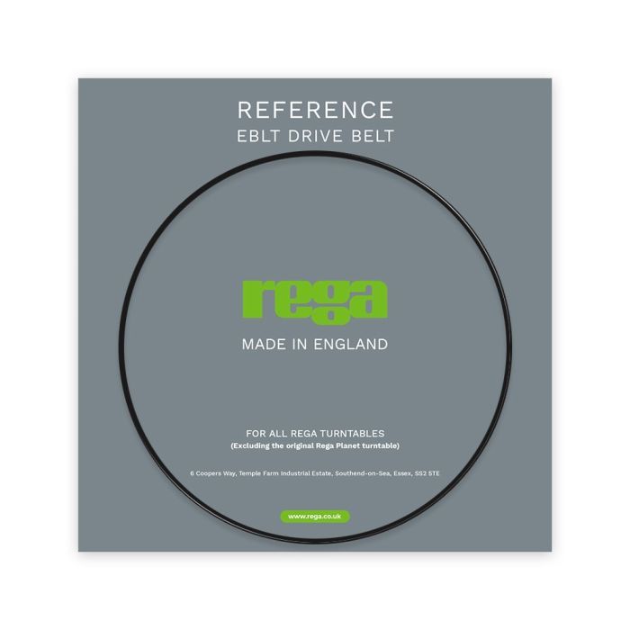 Rega Reference EBLT Upgrade Drive Belt fior Rega Turntable, Available at Loud and Clear Glasgow, Scotland, U.K.