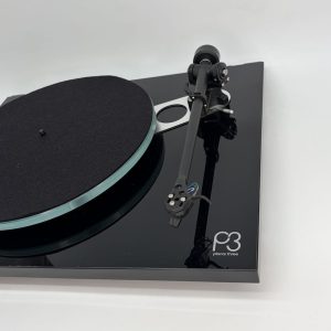 Rega Planar 3 Turntable Pre-Owned ND5 Arm View, Available at Loud and Clear Glasgow, Scotland, U.K.